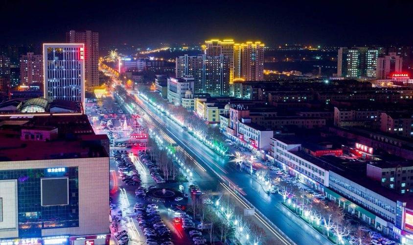 东营夜游新胜地 夜景亮化工程点亮城市夜空
